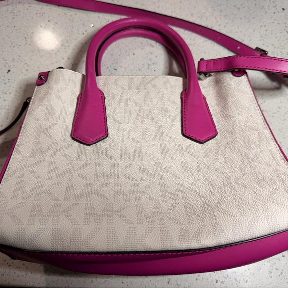 Michael Kors Pink and Orange Women's Bag - Picture 4 of 6